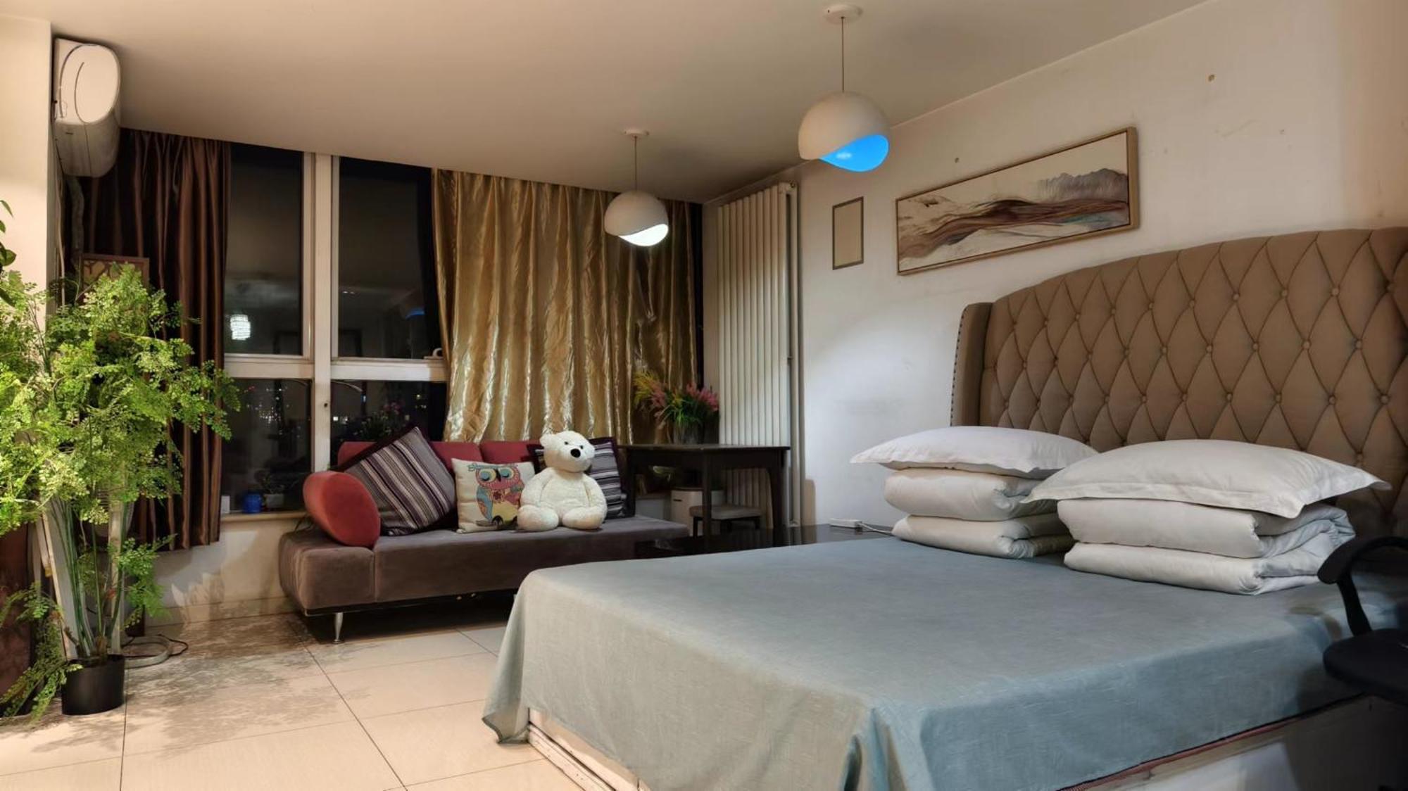 Chaoyang Joy City Hardcover Apartment ปักกิ่ง ภายนอก รูปภาพ