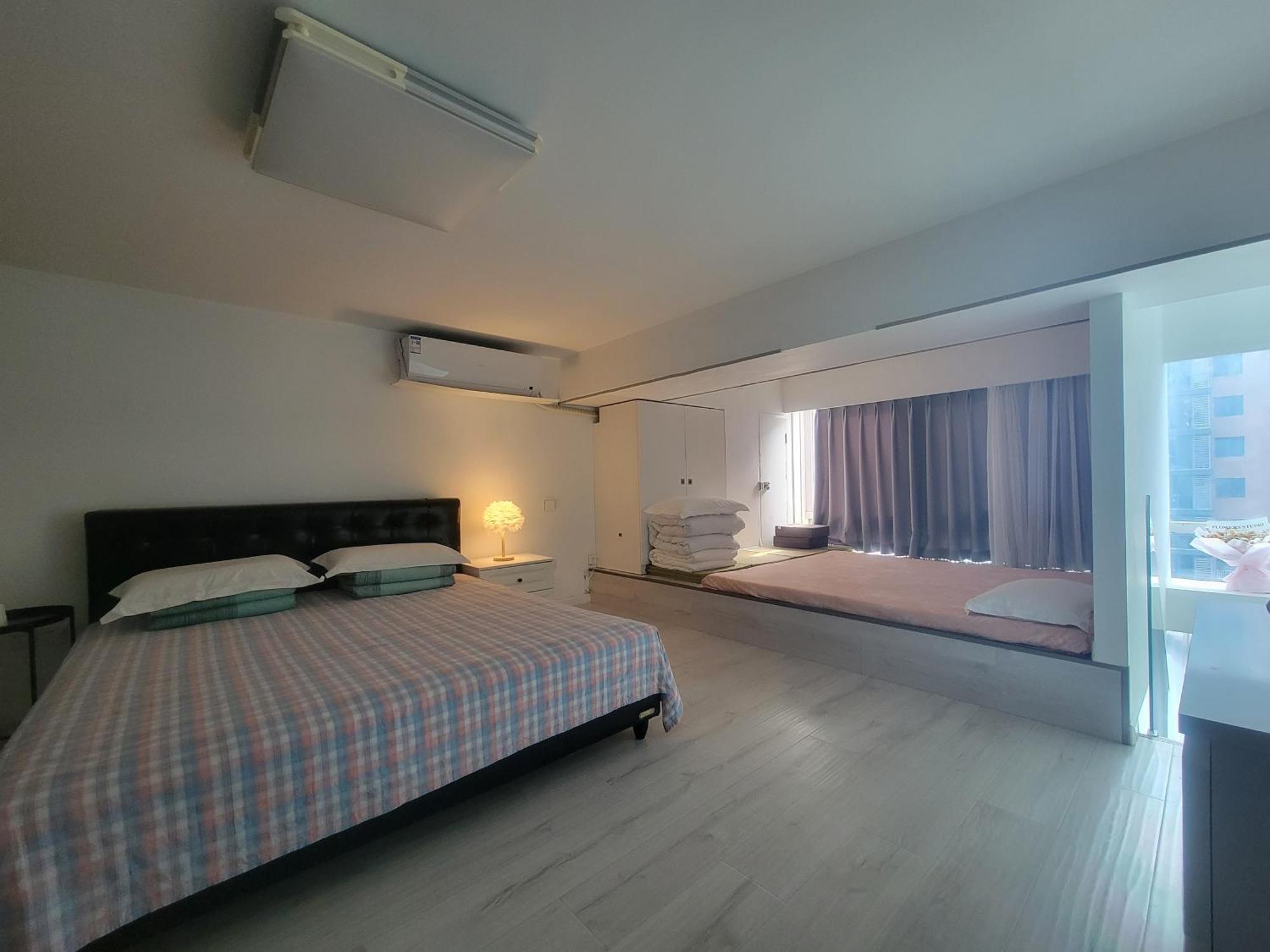 Chaoyang Joy City Hardcover Apartment ปักกิ่ง ภายนอก รูปภาพ