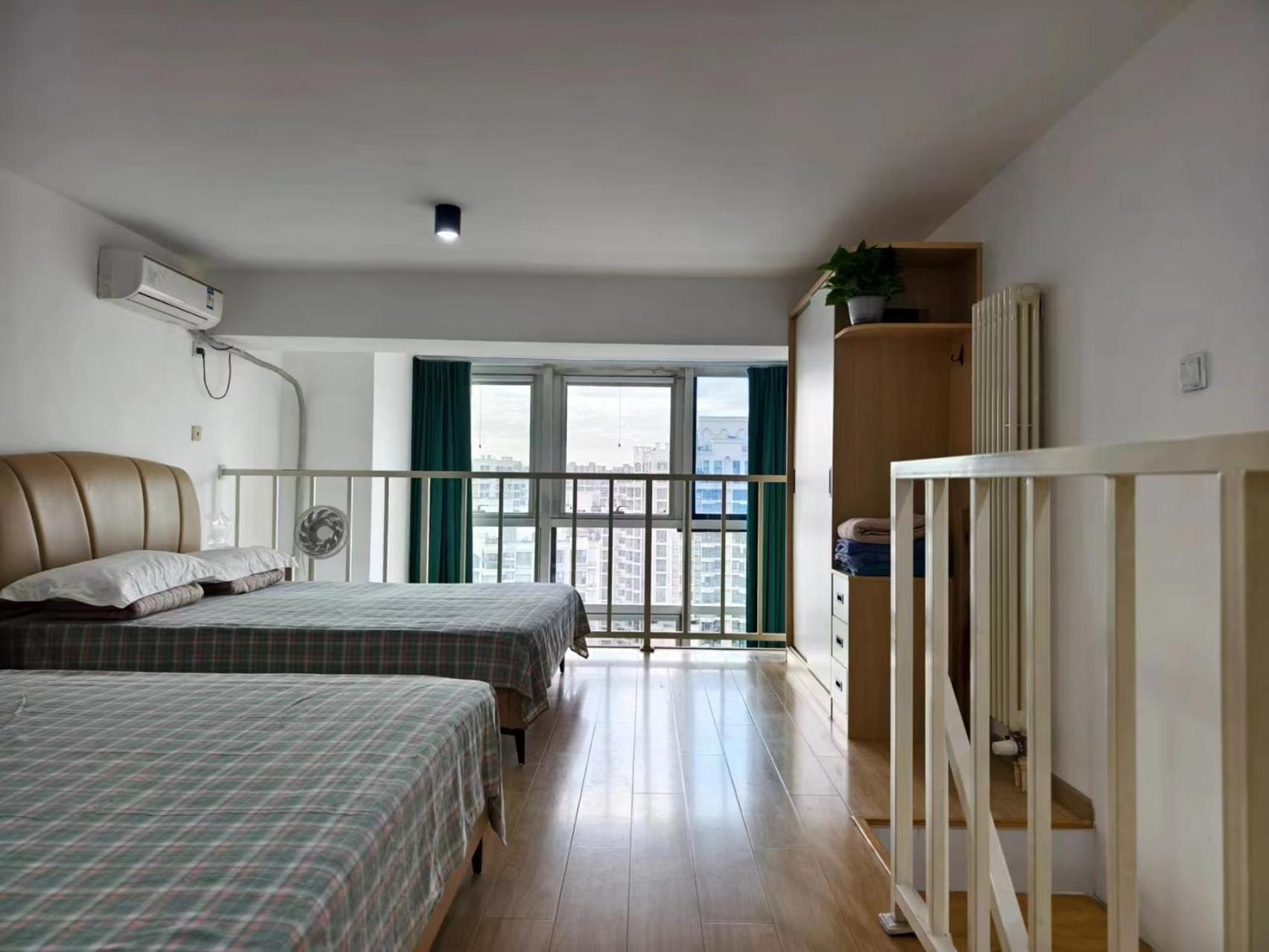 Chaoyang Joy City Hardcover Apartment ปักกิ่ง ภายนอก รูปภาพ