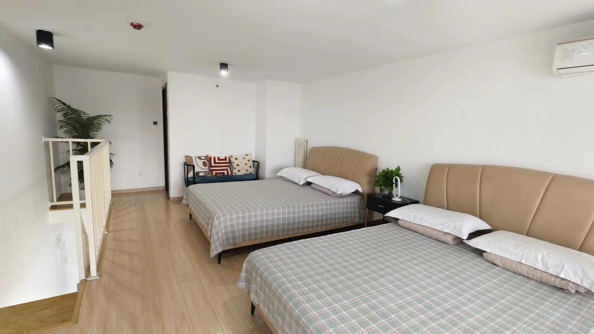 Chaoyang Joy City Hardcover Apartment ปักกิ่ง ภายนอก รูปภาพ