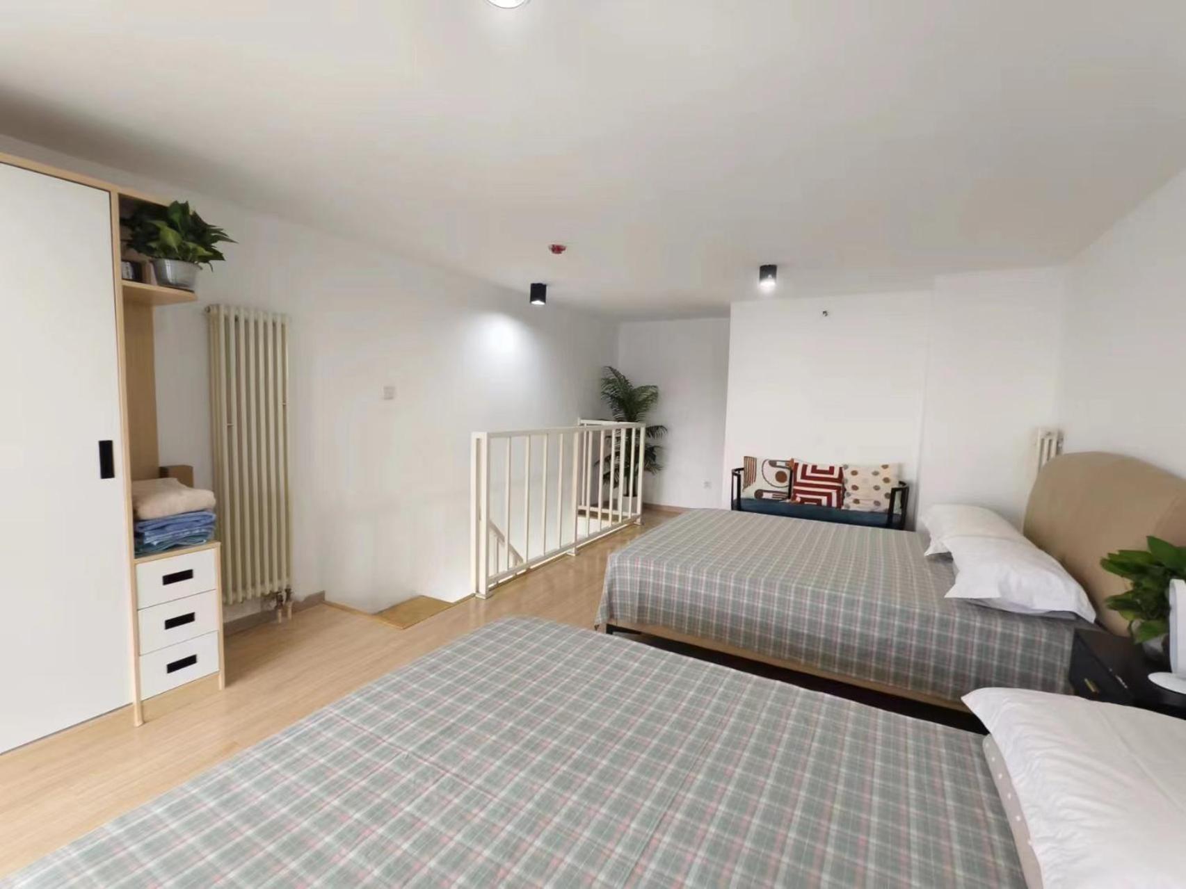 Chaoyang Joy City Hardcover Apartment ปักกิ่ง ภายนอก รูปภาพ