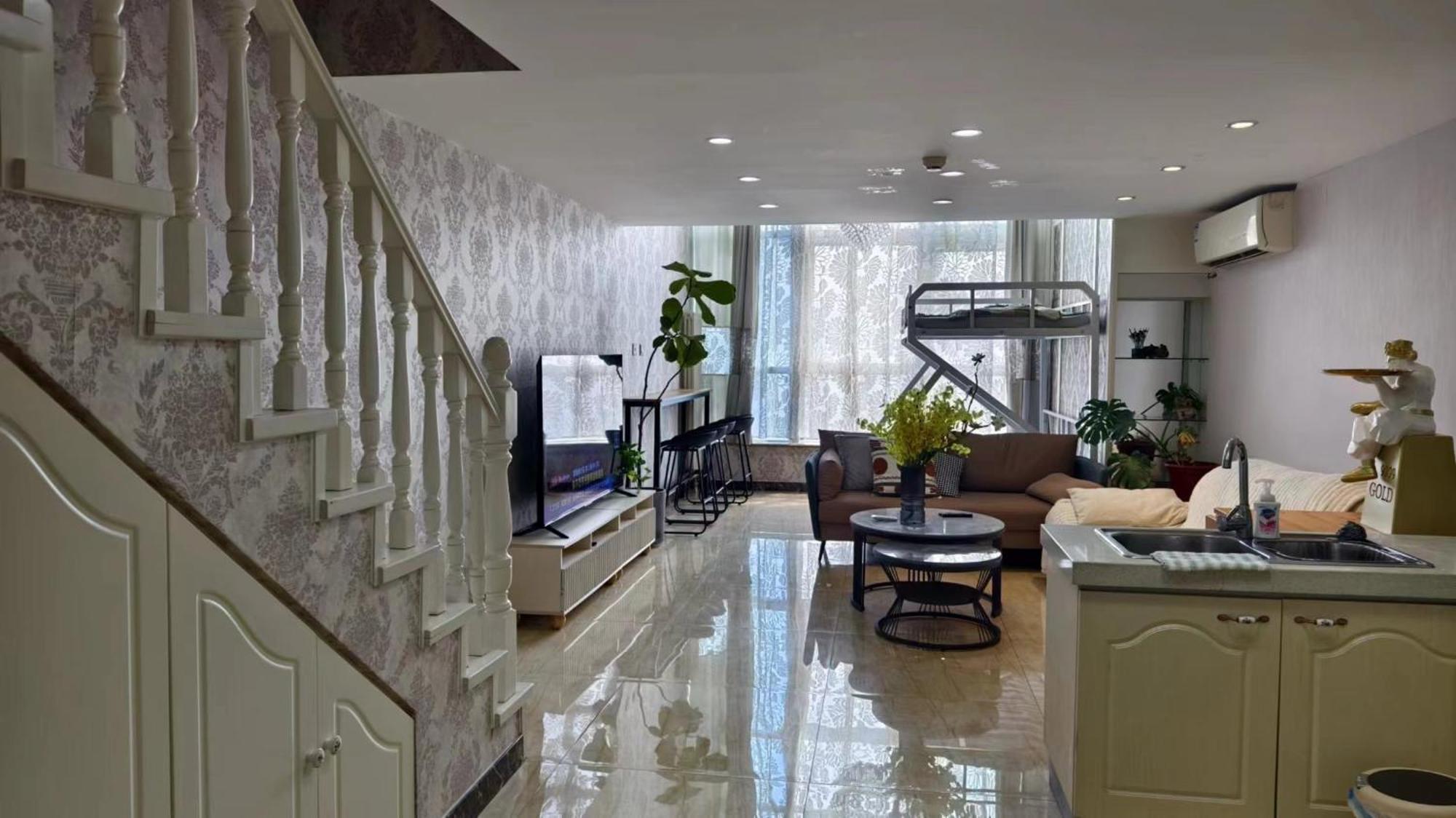 Chaoyang Joy City Hardcover Apartment ปักกิ่ง ภายนอก รูปภาพ