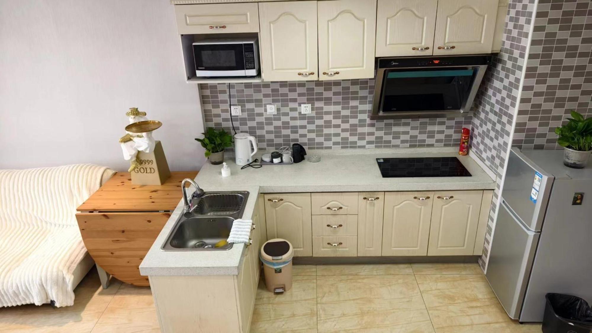 Chaoyang Joy City Hardcover Apartment ปักกิ่ง ภายนอก รูปภาพ